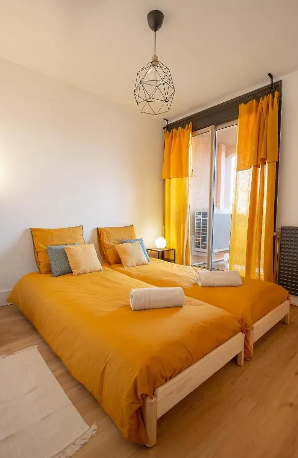 알비 Le Champollion - Clim - Gare - Garage - Balcon 아파트 0*,